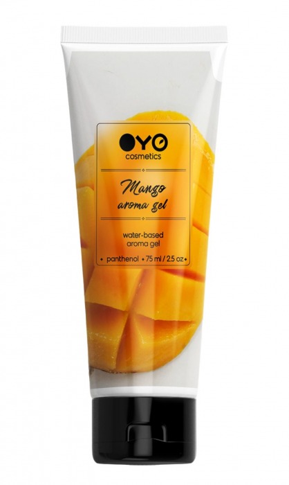 Лубрикант на водной основе OYO Aroma Gel Mango с ароматом манго - 75 мл. - OYO - купить с доставкой в Белгороде