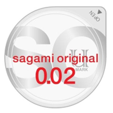 Ультратонкий презерватив Sagami Original - 1 шт. - Sagami - купить с доставкой в Белгороде