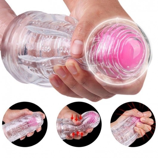 Прозрачный вибромастурбатор Space Capsule-RСT - S-HANDE - в Белгороде купить с доставкой