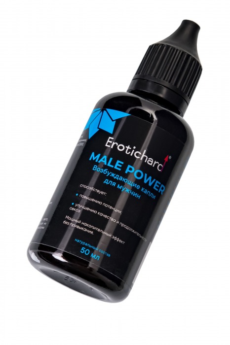 Капли для мужчин Erotichard Male Power - 50 мл. - Erotic Hard - купить с доставкой в Белгороде