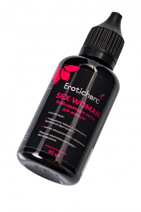 Капли для женщин Erotichard Sex Woman - 50 мл. - Erotic Hard - купить с доставкой в Белгороде