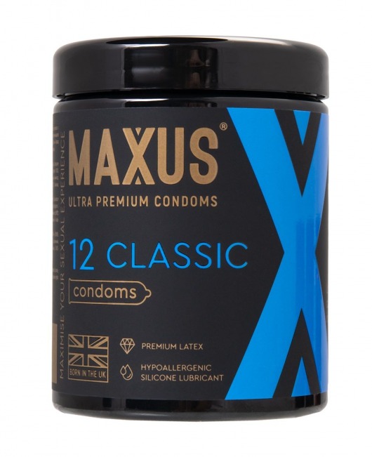 Классические презервативы MAXUS Classic - 12 шт. - Maxus - купить с доставкой в Белгороде