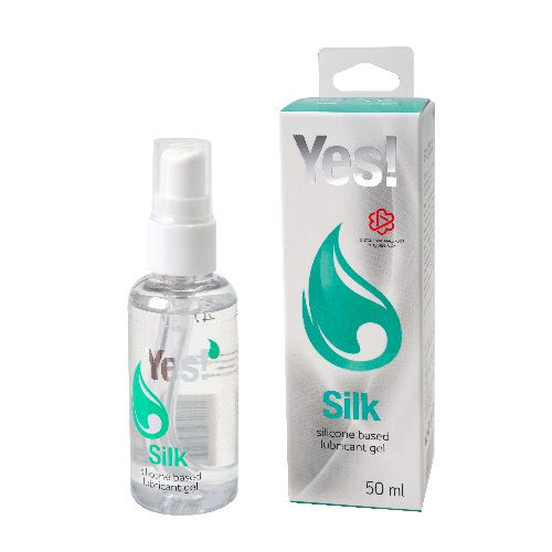 Силиконовая гипоаллергенная вагинальная смазка Yes Silk - 50 мл. - Sitabella - купить с доставкой в Белгороде