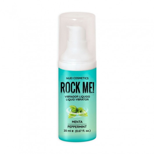 Жидкий вибратор Nuei Rock Me! с ароматом мяты - 20 мл. - Nuei cosmetics - купить с доставкой в Белгороде