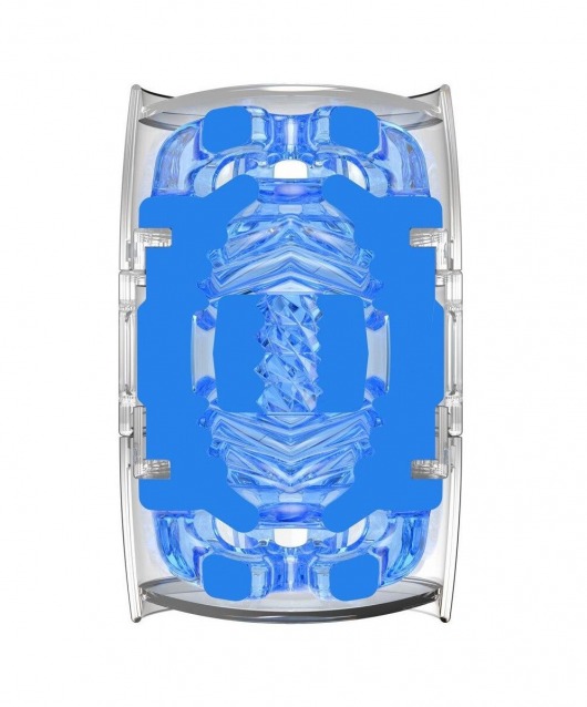 Мастурбатор Fleshlight Quickshot Turbo Blue Ice - Fleshlight - в Белгороде купить с доставкой