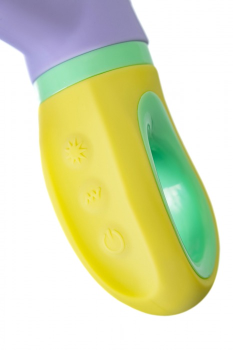 Сиреневый вибратор-кролик Wisteria - 18,5 см. - ToyFa