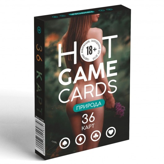Игральные карты Hot Game Cards «Природа» - Сима-Ленд - купить с доставкой в Белгороде