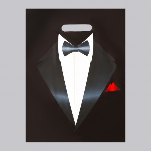 Пакет «Смокинг» полиэтиленовый с вырубной ручкой (30х40 см) - UPAK LAND - купить с доставкой в Белгороде