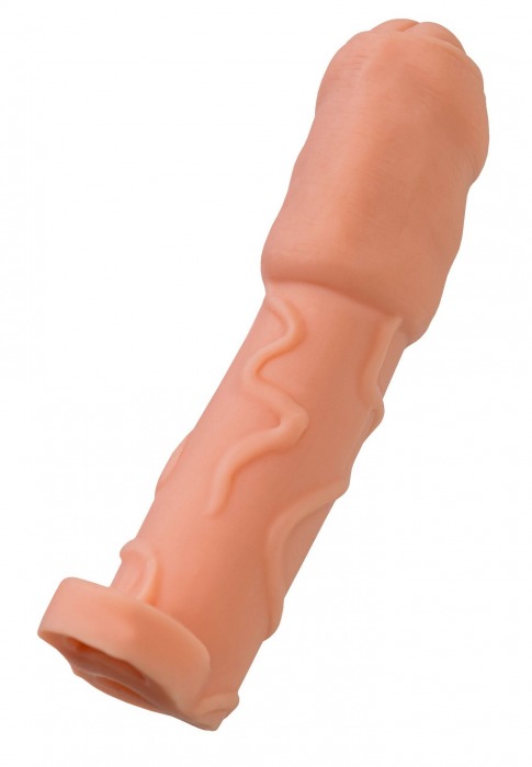 Телесная удлиняющая насадка - 16 см. - ToyFa - в Белгороде купить с доставкой