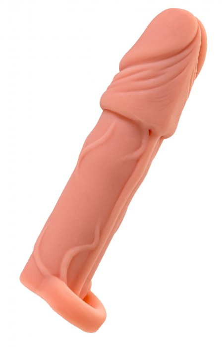 Телесная удлиняющая насадка с подхватом - 16 см. - ToyFa - в Белгороде купить с доставкой