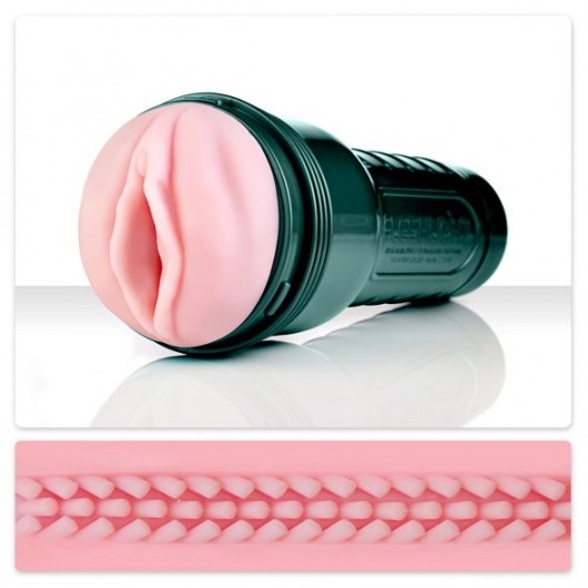 Мастурбатор-вагина Fleshlight - Vibro Pink Lady Touch с вибрацией - Fleshlight - в Белгороде купить с доставкой