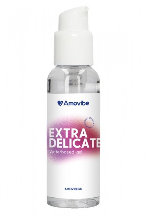 Гель на водной основе Amovibe Extra Delicate - 100 мл. - Amovibe - купить с доставкой в Белгороде