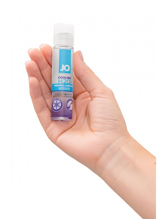 Охлаждающий лубрикант на водной основе JO H2O COOLING - 30 мл. - System JO - купить с доставкой в Белгороде
