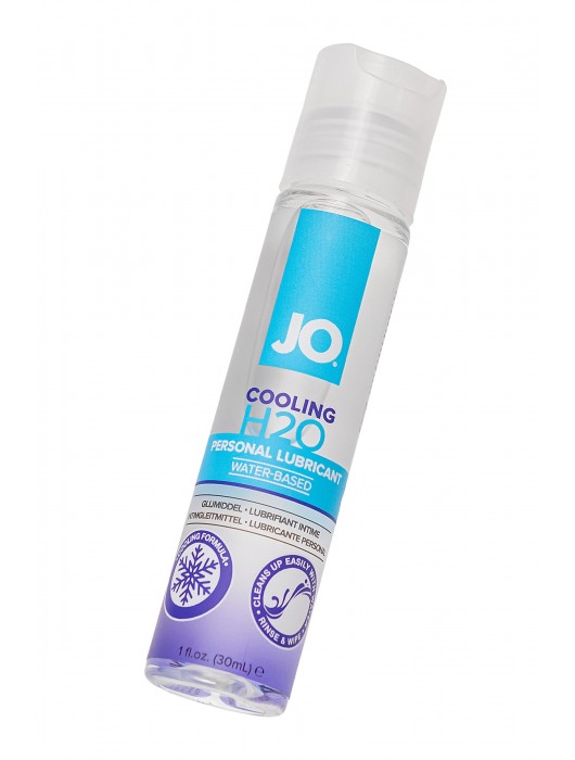 Охлаждающий лубрикант на водной основе JO H2O COOLING - 30 мл. - System JO - купить с доставкой в Белгороде