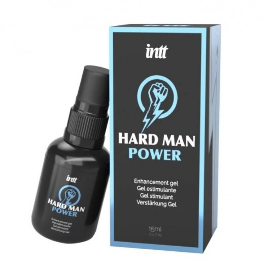 Стимулирующий гель для мужчин Hard Man Power - 15 мл. - INTT - купить с доставкой в Белгороде