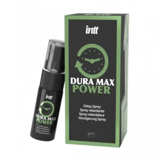 Пролонгирующий спрей Dura Max - 12 мл. - INTT - купить с доставкой в Белгороде