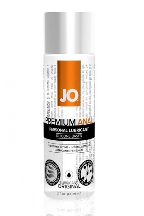 Анальный лубрикант на силиконовой основе JO Anal Premium - 60 мл. - System JO - купить с доставкой в Белгороде
