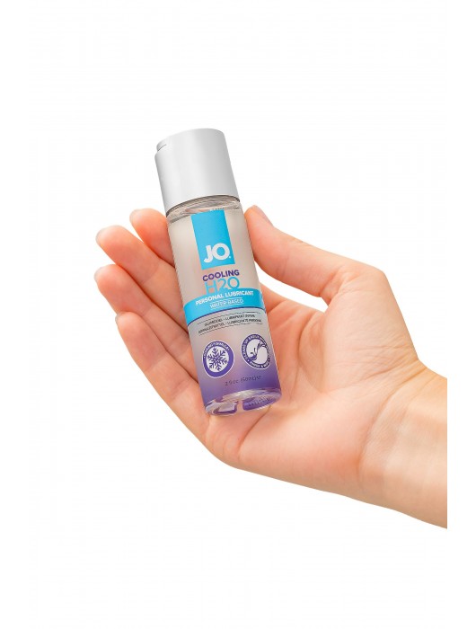 Охлаждающий лубрикант на водной основе JO Personal Lubricant H2O COOLING - 60 мл. - System JO - купить с доставкой в Белгороде