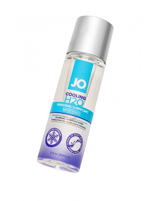 Охлаждающий лубрикант на водной основе JO Personal Lubricant H2O COOLING - 60 мл. - System JO - купить с доставкой в Белгороде