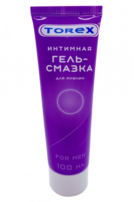 Гель-смазка на водной основе For Men - 100 мл. - Torex - купить с доставкой в Белгороде