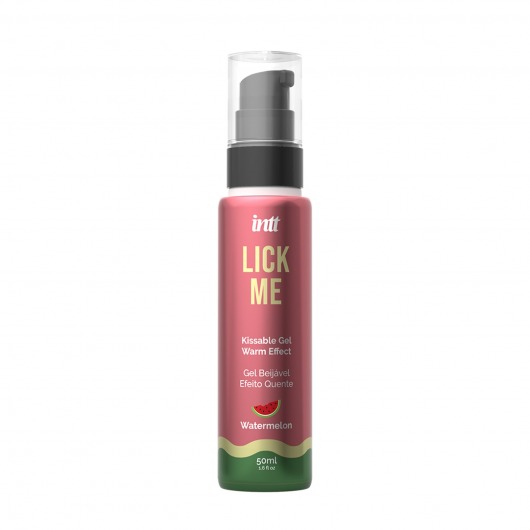 Гель Lick Me с согревающим эффектом и ароматом арбуза - 50 мл. - INTT - купить с доставкой в Белгороде