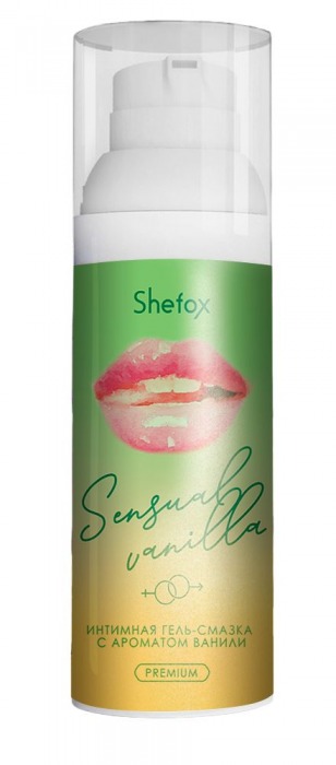 Интимная гель-смазка Shefox Premium «Чувственная ваниль» - 50 мл. - Shefox - купить с доставкой в Белгороде
