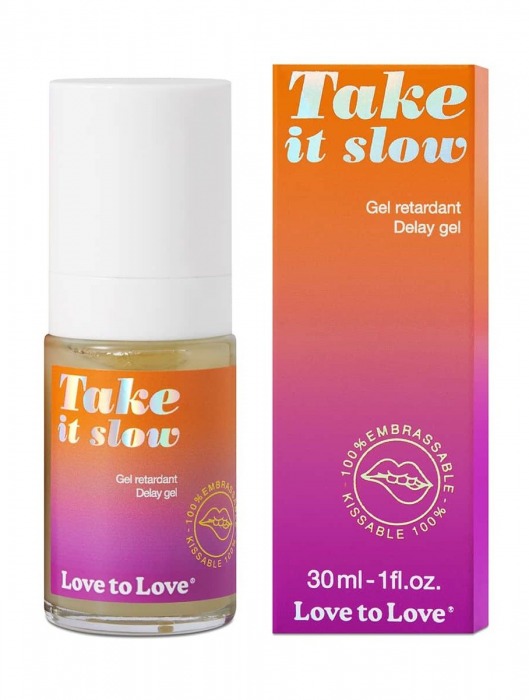 Пролонгирующий гель для мужчин Take It Slow - 30 мл. - Love to Love - купить с доставкой в Белгороде