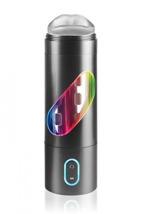 Перезаряжаемый мастурбатор-ротик Extreme Toyz Rechargeable Roto-Bator Mouth - Pipedream - в Белгороде купить с доставкой