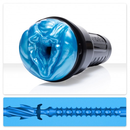 Мастурбатор-вагина Fleshlight Freaks Alien Blue Metallic - Fleshlight - в Белгороде купить с доставкой