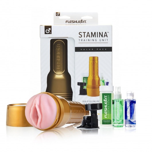 Набор для мастурбации Fleshlight Stamina Training Unit - Fleshlight - в Белгороде купить с доставкой