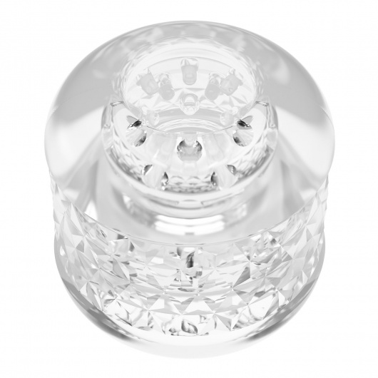 Прозрачный сквозной мастурбатор Crystle - Baile - в Белгороде купить с доставкой