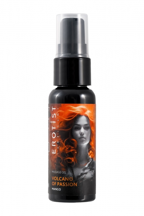 Гель с эффектом вибрации Volcano Of Passion со вкусом манго - 25 мл. - Erotist Lubricants - купить с доставкой в Белгороде