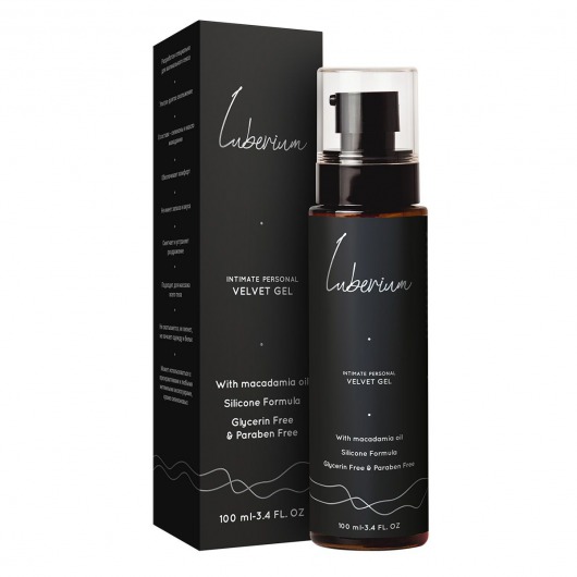 Интимный гель на силиконовой основе с маслом макадамии Luberium Velvel Gel - 100 мл. - Luberium - купить с доставкой в Белгороде