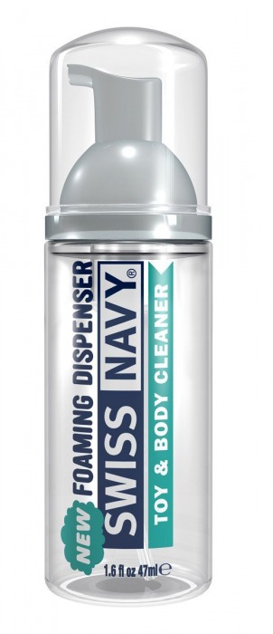 Очищающая пенка для игрушек и тела Toy   Body Cleaner Foamer - 47 мл. - Swiss navy - купить с доставкой в Белгороде