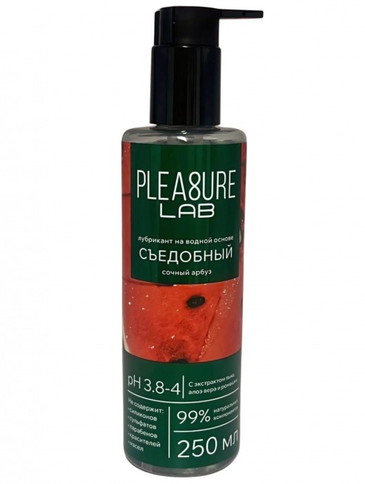 Лубрикант на водной основе Pleasure Lab с ароматом арбуза - 250 мл. - Pleasure Lab - купить с доставкой в Белгороде