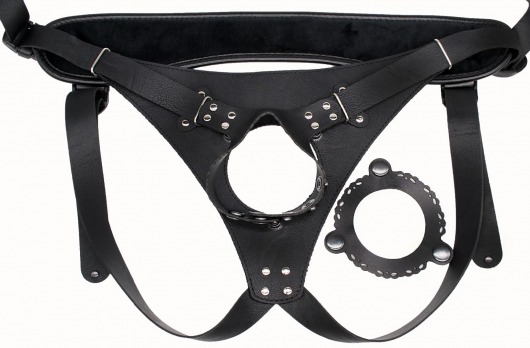 Пояс Hard Brutal для больших насадок - LOVETOY (А-Полимер) - купить с доставкой в Белгороде