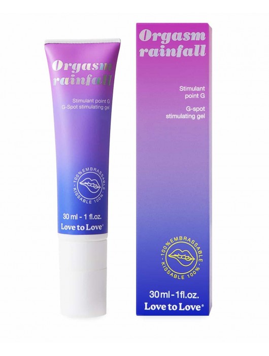 Гель для стимуляции G-точки зоны Orgasm Rainfall - 30 мл. - Love to Love - купить с доставкой в Белгороде