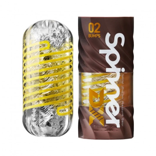 Мастурбатор Tenga Spinner DX 02 Bumps - Tenga - в Белгороде купить с доставкой