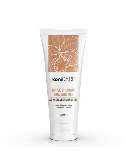 Расслабляющий массажный гель Konicare Horse Chestnut Massage Gel - 200 мл. - KoniCARE - купить с доставкой в Белгороде