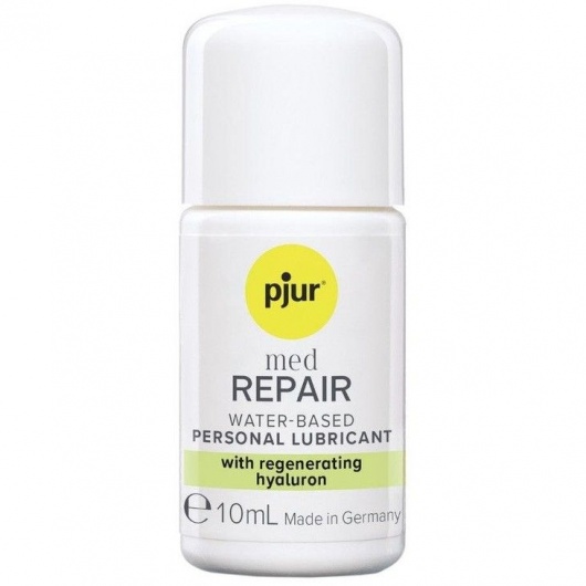 Смазка на водной основе pjur Med Repair с гиалуроном - 10 мл. - Pjur - купить с доставкой в Белгороде