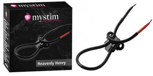 Эрекционное лассо для электростимуляции HEAVENLY HENRY - MyStim - купить с доставкой в Белгороде