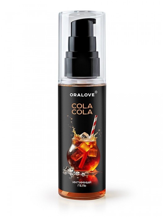 Съедобная смазка на водной основе с ароматом колы - 60 гр. - Биоритм - купить с доставкой в Белгороде