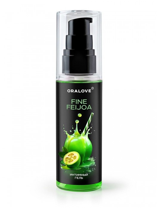 Съедобная смазка на водной основе с ароматом фейхоа - 60 гр. - Биоритм - купить с доставкой в Белгороде