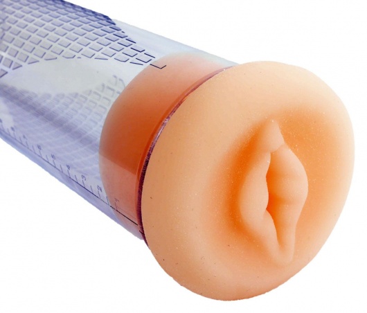 Телесный уплотнитель для вакуумной помпы в виде вагины - Boys of Toys - в Белгороде купить с доставкой
