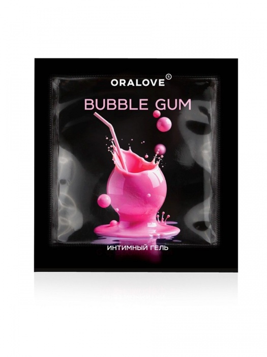 Саше съедобной оральной смазки OraLove с ароматом бабл-гам - 3 гр. - Биоритм - купить с доставкой в Белгороде