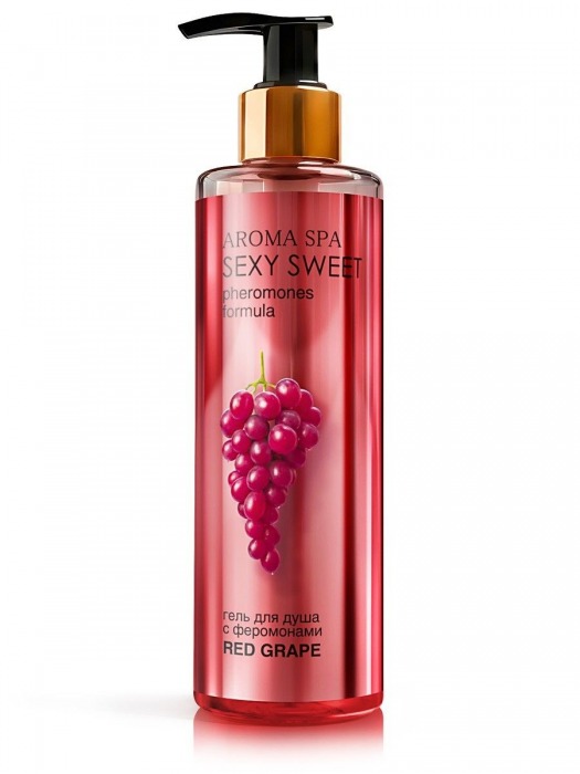 Гель для душа с феромонами и ароматом винограда Red Grape - 200 мл. -  - Магазин феромонов в Белгороде
