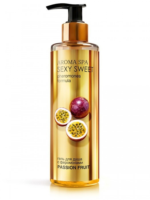 Гель для душа с феромонами и ароматом маракуйи Passion Fruit - 200 мл. -  - Магазин феромонов в Белгороде