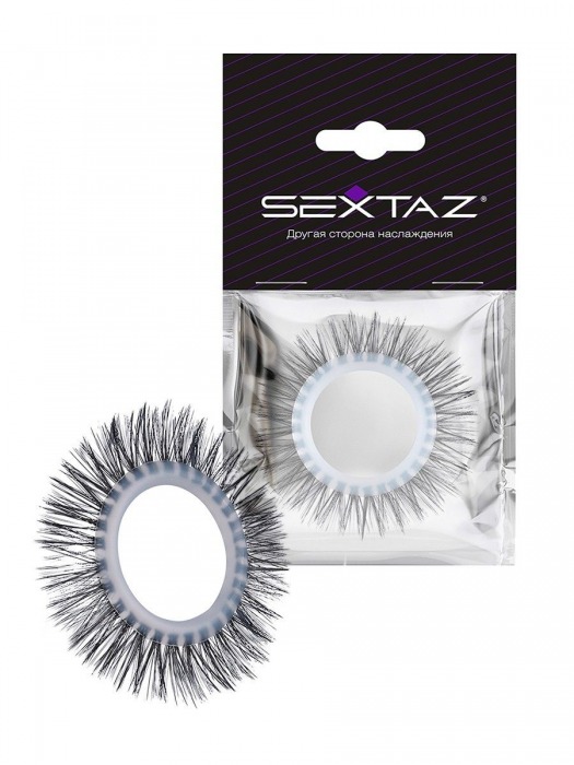 Круглое эрекционное кольцо с длинными «ресничками» - Sextaz - в Белгороде купить с доставкой