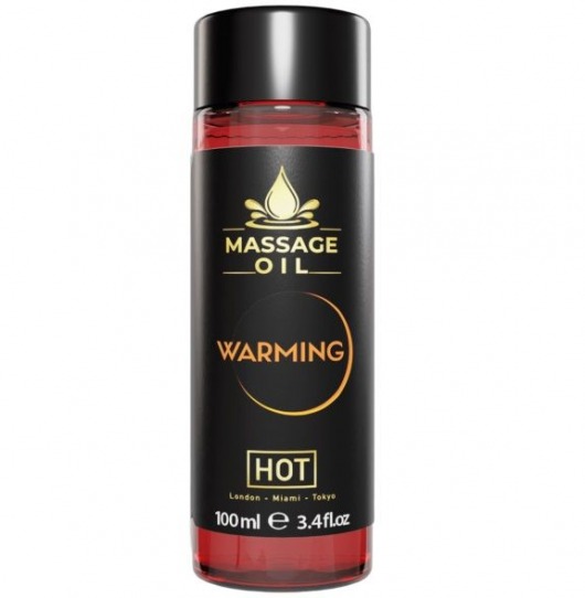Массажное масло с согревающим эффектом Massage Oil Warming - 100 мл. - HOT - купить с доставкой в Белгороде