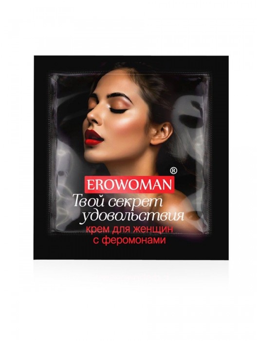 Женский возбуждающий крем с феромонами EroWoman - 1,5 гр. - Биоритм - купить с доставкой в Белгороде